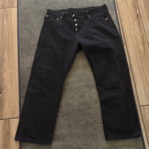 Levi's Men's Relaxed Black Jeans